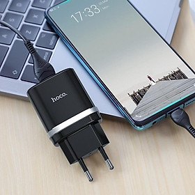 Mua Bộ sạc nhanh HOCO C12Q 3.0 18W type C Micro (Bao gồm cốc sạc + cáp) - hàng chính hãng