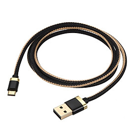 USB Micro USB Demin Braided Cable Charger Cable Data Transmission 1m Replacement for Samsung Xiaomi USB Data Cable