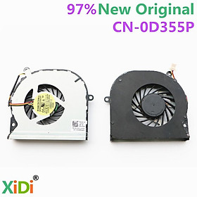 New Cpu Cooler Fan For Dell Studio 15Z 1569 P06F Cpu Cooling Fan 49RM6FAWI00 XIDI DFS531005MC0T F9J2 CN-0D355P D355P
