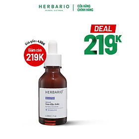 BOOSTED Serum hoa đậu biếc Herbario 30ml tái tạo, cấp ẩm