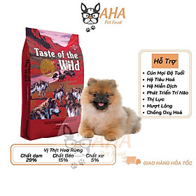 Thức Ăn Cho Chó Pomeranian Taste Of The Wild Bao 500g - Thức Ăn Cho Chó Vị Thịt Nai & Đậu Garbanzo, Trái Cây, Rau Củ