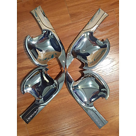 Bộ Ốp Hõm Cửa mạ crom dành cho xe Ford Everest 2016-2020