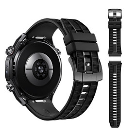 Dây Silicone Ultimate2 Style cho Huawei Watch 3/4/5/6 & Huawei GT 3/4/5/6 Pro & Huawei Watch Ultimate 1/2 Size 22mm - Hàng Chính Hãng