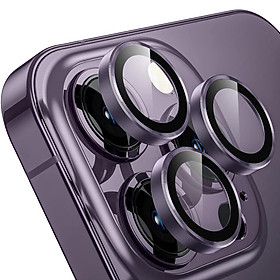 Miếng dán cường lực camera Mipow Diamondshield cho iPhone 14 Pro Max/14Pro - Hàng chính hãng