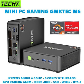 Máy Tính Mini Gaming GMKTEC M6 Ryzen 5 4.5Ghz DDR5 4800 cấu hình mạnh , hỗ trợ xuất hình 4K60hz hàng nhập khẩu