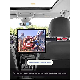 Mua Chân Đế kẹp điện thoại máy tính bảng 2in1 sau ghế ô tô Phone Tablet Shelf In Back Seats