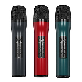 Micretooth micretooth micrô karaoke không dây cho iPhone PC ngoài trời âm thanh giảm tiếng ồn Chuyên nghiệp ghi lại Micro Màu sắc: micrô màu xanh lá cây