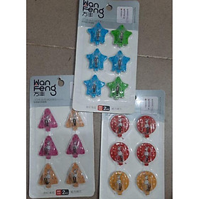 Mua Móc dán tường ( vỉ 6 móc)