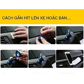 Mua Đế hít điện thoại nam châm xe hơi ô tô nhiều màu  Rhay