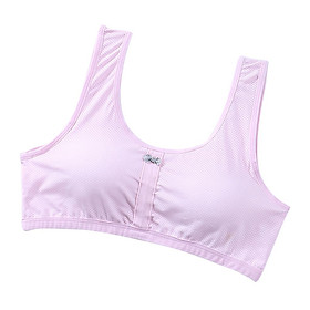 Young Girls Bra With Removable Pads Wireless Sports Bra For Activity Fitness