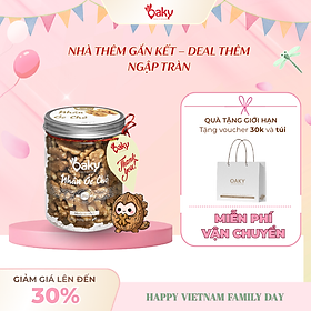 Nhân Óc Chó Vàng Oaky 200g (Size Nhỏ) – Hạt Dinh Dưỡng Mỹ, Giàu Omega-3, Tốt Cho Tim Mạch