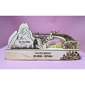 Mô Hình Cầu Vàng (2D) CONOMI Souvenirs