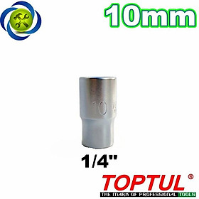 Mua Tuýp 10mm loại 1/4 TOPTUL BAEA0810 trắng ngắn cao 25mm 6 cạnh