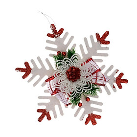 Christmas Snowflake Pendants Christmas Party Hanging Ornaments