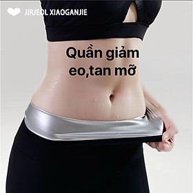Quần tập gym yoga thể thao đốt cháy mỡ co dãn 4 chiều, quần tập sinh nhiệt dáng đùi, lửng giả mỡ eo