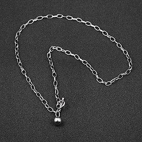Dây chuyền thép không gỉ không đen thời trang hiện đại trẻ trung
