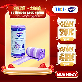 MyJae Túi Rác Có Quai, Tự Phân Hủy, Dạng Cuộn 2 Size 10L 25L