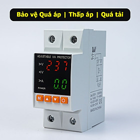 Rơ Le bảo vệ quá áp thấp áp quá dòng quá tải LW 63A LWGQ-63PX