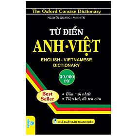 Hình ảnh sách Sách - Từ điển Anh Việt (30.000 từ) - ndbooks