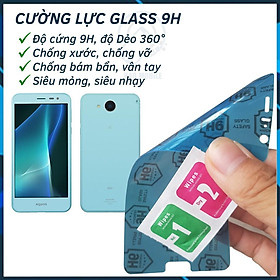 Dán cường lực dẻo nano dành cho Aquos U