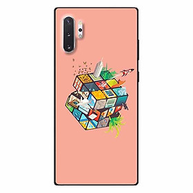 Ốp lưng in cho Samsung Note 10 Plus Rubik Cube