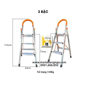 Mua Thang ghế 3 bậc   thang thắp hương thang thắp nhang thang xếp gọn thang chữ A thang nhôm bậc thang ghế inox