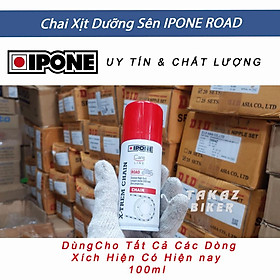 Xịt dưỡng sên siêu mini 100ml IPONE made in France Dòng ROAD