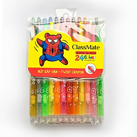 Bút sáp 24 màu Crayola dạng vặn
