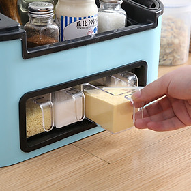 Mua Hộp đựng gia vị  dao  muỗng đũa tiện dụng (màu giao hàng ngẫu nhiên)