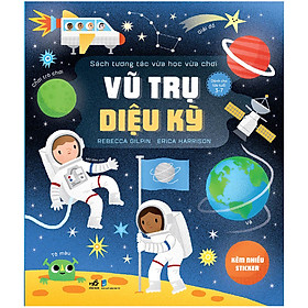 Hình ảnh sách Sách Tương Tác Vừa Học Vừa Chơi - Vũ Trụ Diệu Kỳ