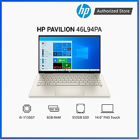 Mua Laptop HP Pavilion x360 14-dy0076TU 46L94PA i5-1135G7 | 8GB | 512GB SSD | 14FHD Touch | VGA ON | Win11 | Gold - Hàng chính hãng