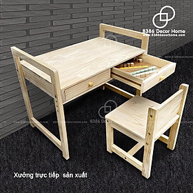 Bộ bàn ghế học sinh thông minh nâng cao hạ thấp theo tuổi