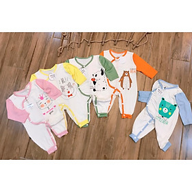 COMBO 2 BỘ BODY LIỀN THÂN CHẤT THUN LẠNH SIÊU MỀM MỊN CHO BÉ