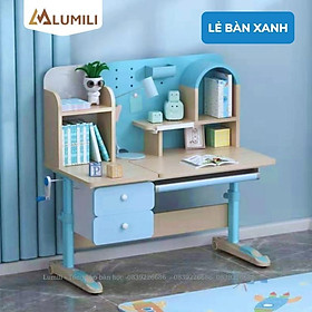 Mua Bàn học chống gù cao cấp Lumili D0305 size 1m2   bàn học sinh thông minh chống gù lưng cong vẹo cột sống thiết kế đẹp