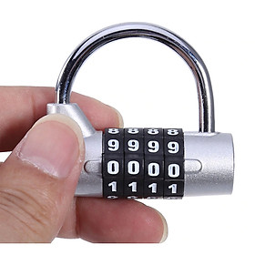 Mua Ổ Khóa 4 Số Có Đổi Mã Chữ U - mẫu ngẫu nhiên