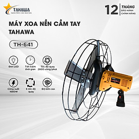 Mua MÁY XOA NỀN CẦM TAY TAHAWA TH-641 thiết bị được dùng cho ngành xây dựng. Chuyên xoa vữa hồ  xoa nền bê tông. Mâm xoa lớn  được làm từ thép chắc chắn nên có độ bền cao.