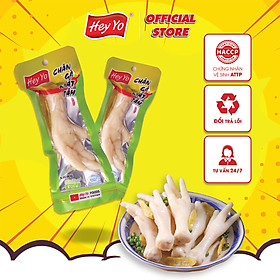 Chân gà cay hey yo nhất tâm 40g, chân gà ớt xanh hàng việt nam đảm bảo vsattp