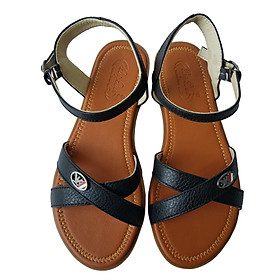 Giày sandal nữ da bò BIGGBEN cao cấp SDN78