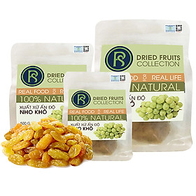 Túi Nho Khô Vàng REAL FOOD STORE (Nhiều lựa chọn)