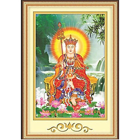 Mua Tranh đính đá Địa tạng vương ( chưa đính) - 88697