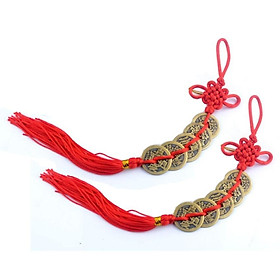 Bộ 2 xâu tiền ngũ đế cầu tài lộc 206154