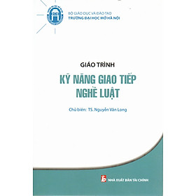 GIÁO TRÌNH KỸ NĂNG GIAO TIẾP NGHỀ LUẬT