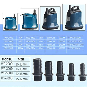 Mua Bơm Chìm Hút Đáy 360 Độ Sobo WP-700D (110W - 5500L/H - 4M) - Bơm Hút Cặn Bể Cá