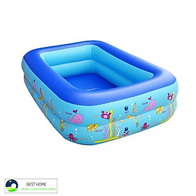 Mua Bể phao bơm hơi cho bé 2 tầng 150cm