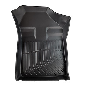 Thảm lót sàn xe Toytota Wigo 2017-2020 Nhãn hiệu Macsim chất liệu nhựa TPV cao cấp màu đen