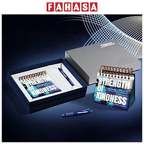 Lịch Bàn - Sức Mạnh Của Lòng Tử Tế - 365 Quotes Truyền Cảm Hứng Song Ngữ Việt - Anh - Tặng Kèm Bút Bi Thiên Long