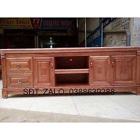 Mua Kệ tivi gỗ tự nhiên 1m2 1m4 1m6 1m8 2m 2m2 2m4 phòng khách phòng ngủ