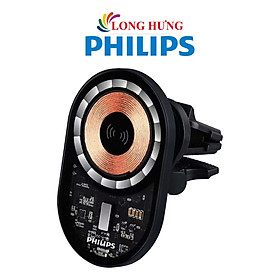 Mua Giá đỡ điện thoại trên xe hơi Philips Magnetic Wirreless Charging Mout 15W DLP9719TB/74 - Hàng chính hãng