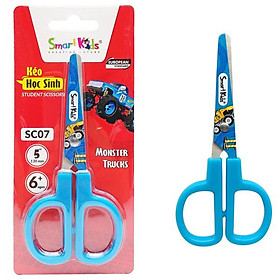 Kéo Học Sinh Monster Truck - Smart Kids SC07 - Xanh Dương