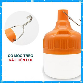 Mua BÓNG ĐÈN TÍCH ĐIỆN 80W CÓ KÈM BỘ SẠC - CÓ MÓC TREO. - Hàng Chất Lượng